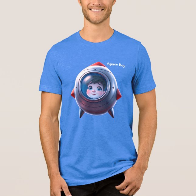 RYMDPOJKE  T SHIRT (Framsida)