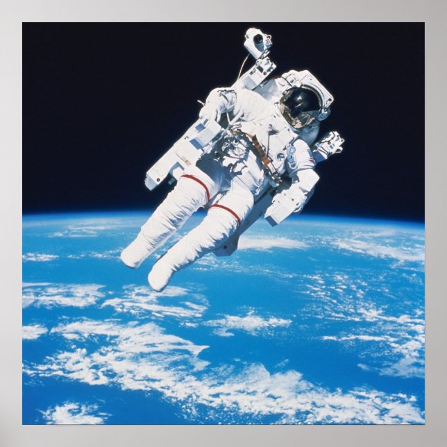 Rymdpromenad Poster (Framsidan)