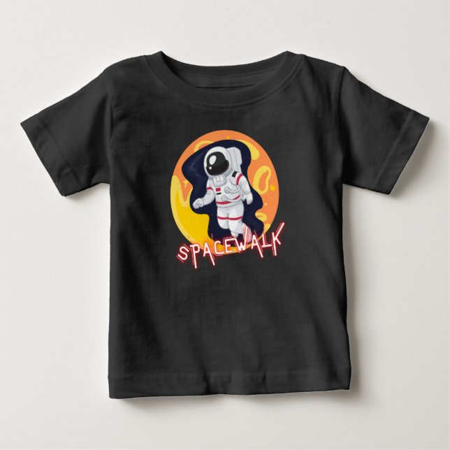 Rymdpromenad - Rymdastronaut T-shirt (Framsida)
