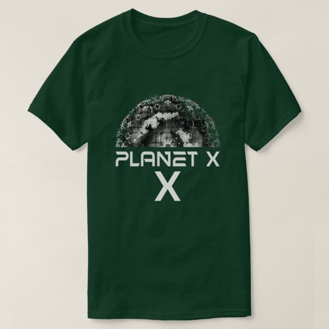 Rymdprospektering Intergalactic Travel Nibiru Plan T Shirt (Design framsida)