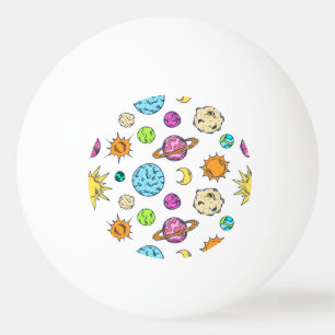 Rymdpunkter - Kosmisk bakgrund Pingisboll