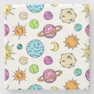 Rymdpunkter - Kosmisk bakgrund Stenunderlägg