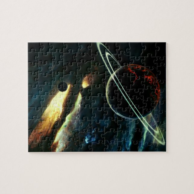 Rymdpussel Pussel (Horisontell)