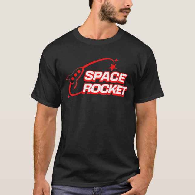 Rymdraket t-shirt (Framsida)