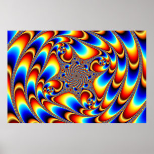 Rymdresa - Fractal Poster