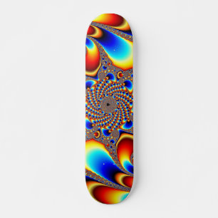 Rymdresa - Fractal Skateboard Bräda 20,5 Cm