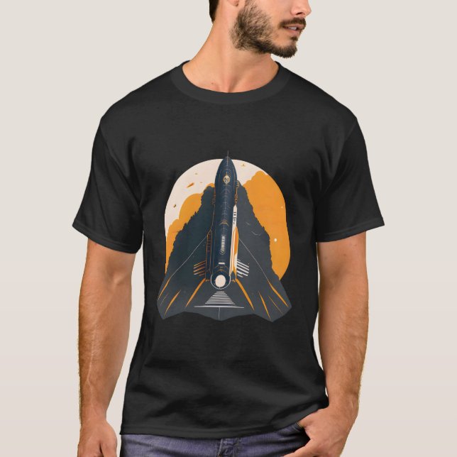 Rymdrymdforskning T Shirt (Framsida)