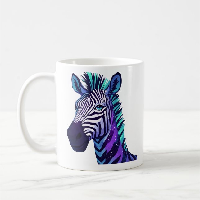 Rymdsebra Kaffemugg (Vänster)