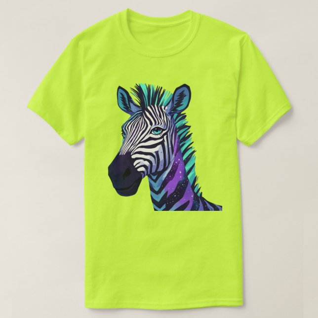 Rymdsebra T Shirt (Design framsida)