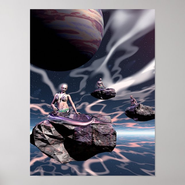 Rymdsirener Poster (Framsidan)