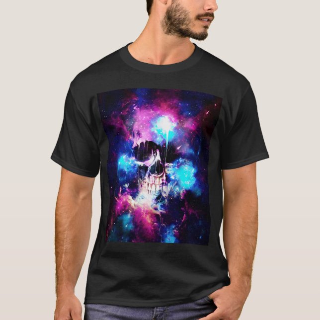 Rymdskalle T Shirt (Framsida)