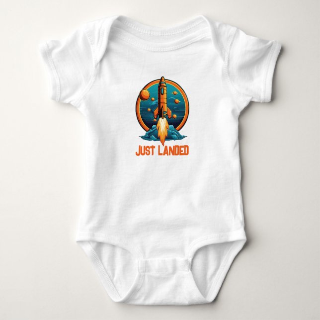 Rymdskepp har just landat t shirt (Framsida)