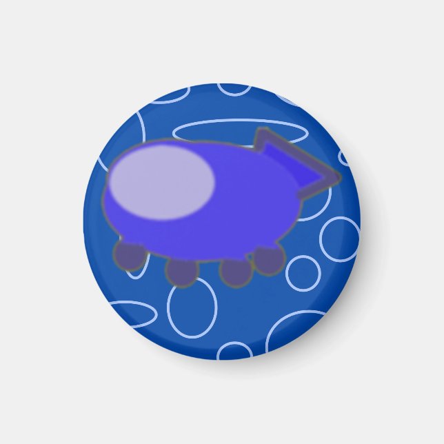 Rymdskepp Magnet (Framsidan)