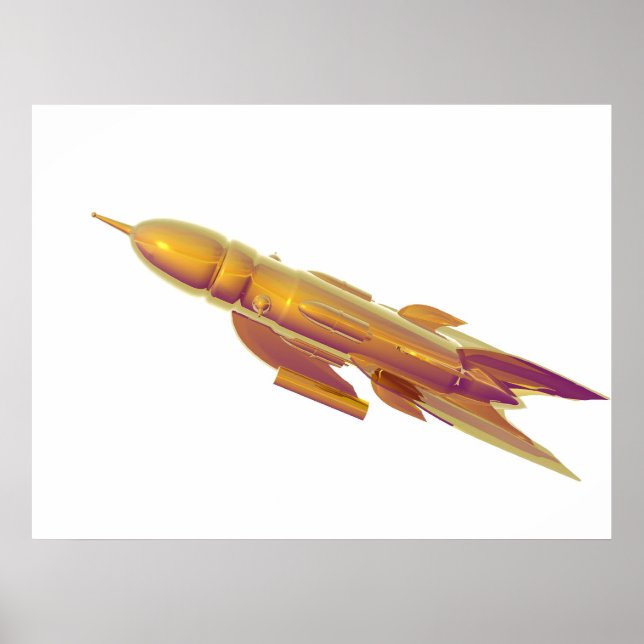 rymdskepp poster (Framsidan)