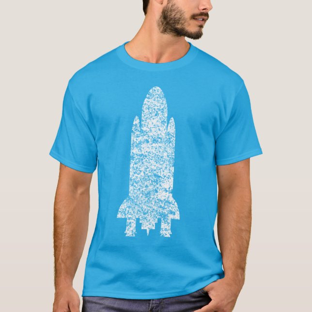 rymdskepp t shirt (Framsida)