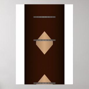 Rymdskepp tempelmatta poster