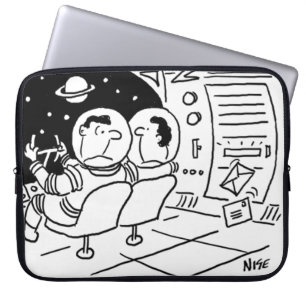 Rymdskeppsdatorväska Laptop Fodral