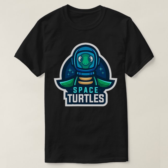 Rymdsköldpaddor T Shirt (Design framsida)