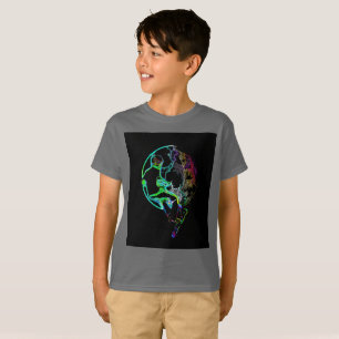 Rymdskottning - Flygande Scooter Boy T Shirt