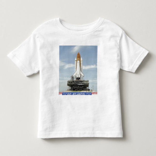 Rymdskyttel Atlantis 2 T-shirt (Framsida)
