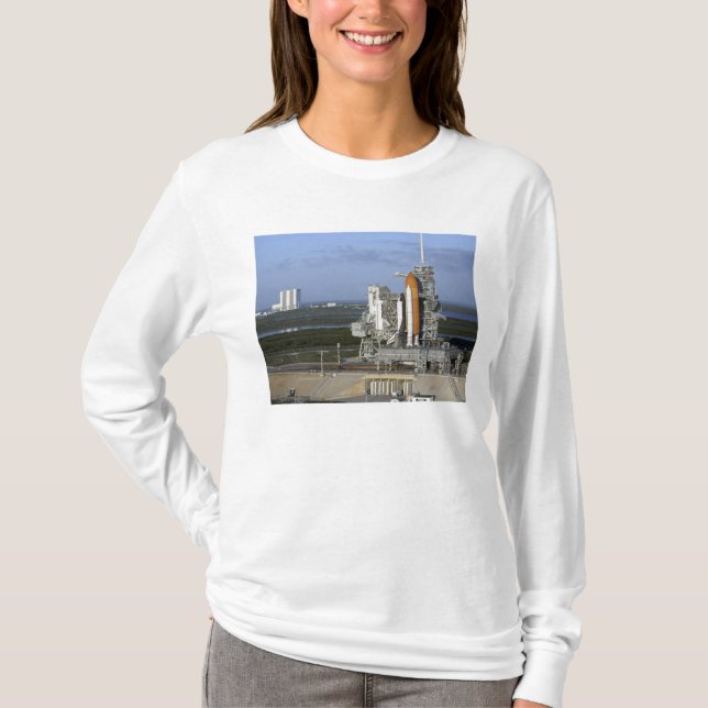 Rymdskyttel Atlantis 3 Tee Shirt (Framsida)