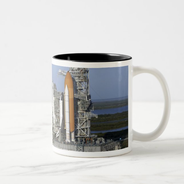 Rymdskyttel Atlantis 3 Två-Tonad Mugg (Höger)