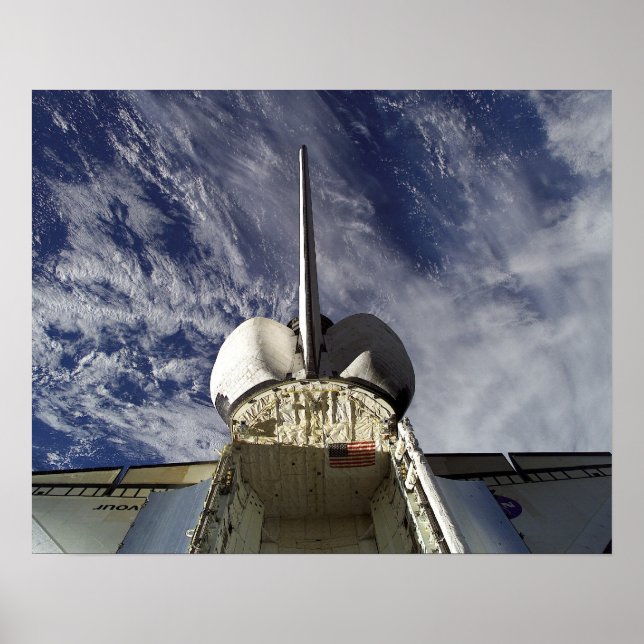 Rymdskyttelavur (STS-100) Poster (Framsidan)