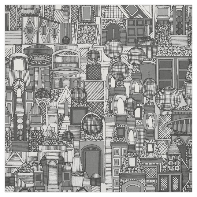 rymdsort sol bw tyg (Provkarta)