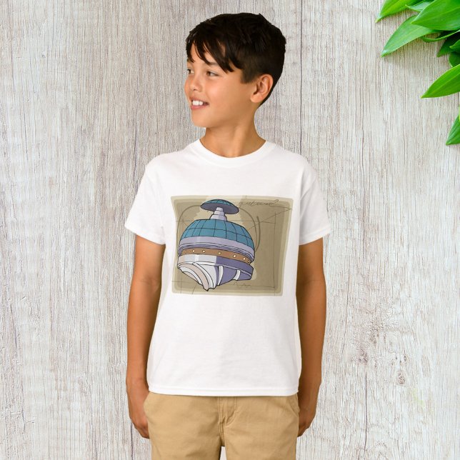 Rymdstationsskiss T Shirt (Skapare uppladdad)