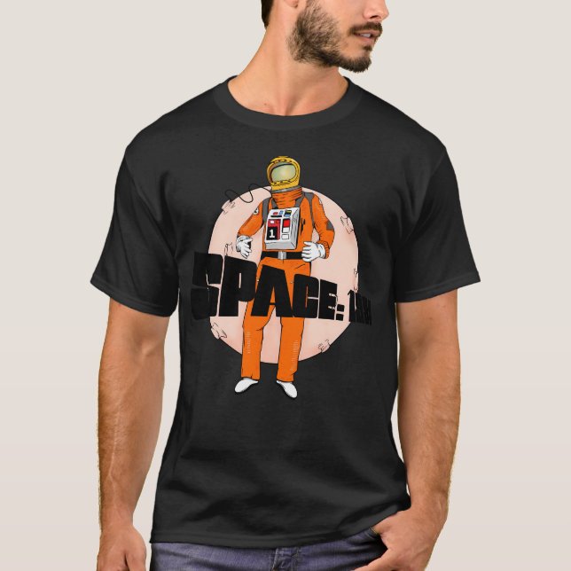 Rymdteknik 1999 Astronaut T Shirt (Framsida)