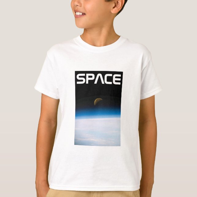 Rymdteknik (Moonrise) T Shirt (Framsida)