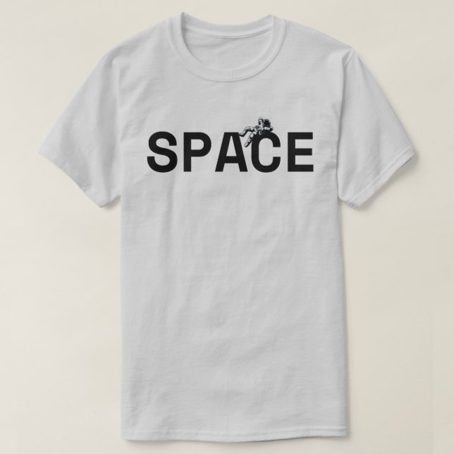 Rymdteknik och astronaut t shirt (Design framsida)