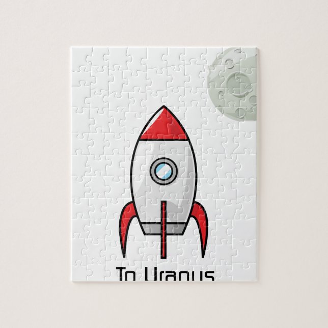 Rymdteknik och frakt pussel (Vertikal)