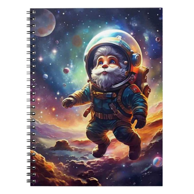 Rymdutforskare Anteckningsbok (Framsidan)