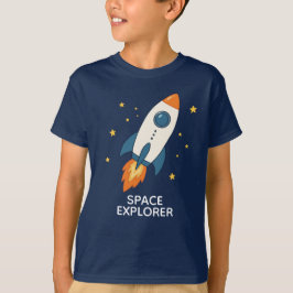 Rymdutforskare Rocket Rymdäventyr T Shirt