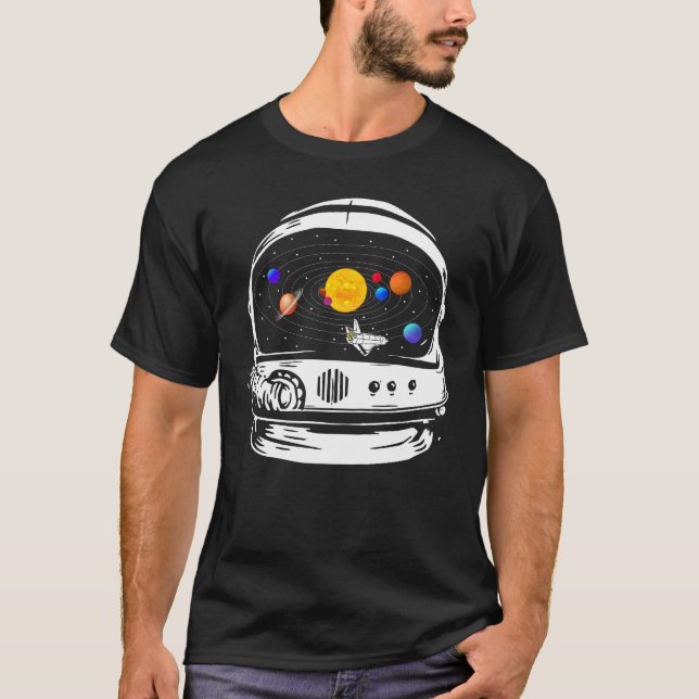 Rymdutforskare T Shirt (Framsida)