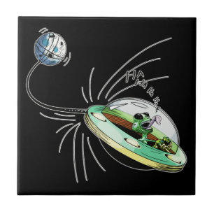 Rymdutjämnande styrning Måne Kakelplatta