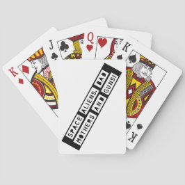 RymdUtomjordingar, Dåligt Mor och Guns! Spelkort