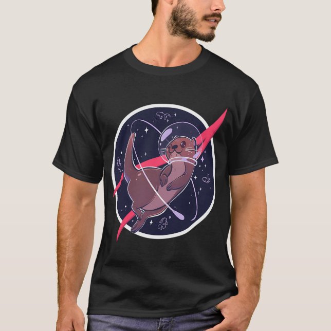 Rymdutter T Shirt (Framsida)