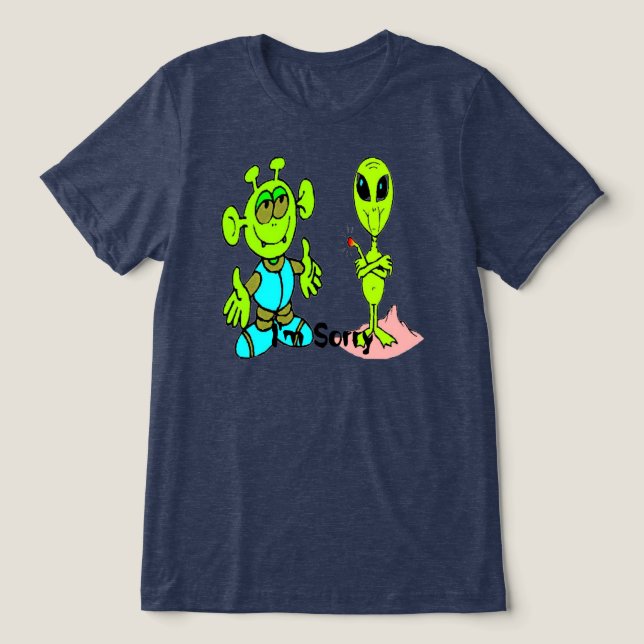 Rymdvarelser T-Shirt (Design Framsida)