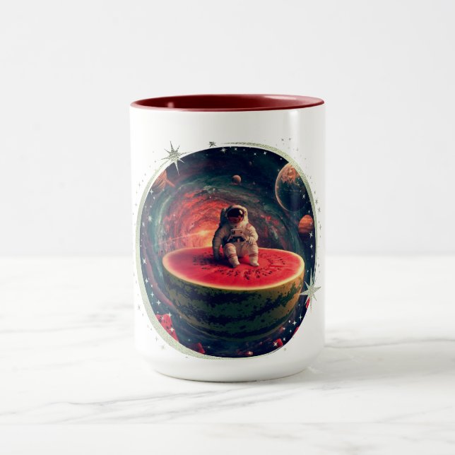 Rymdvattenmelonastronaut Mugg (Center)
