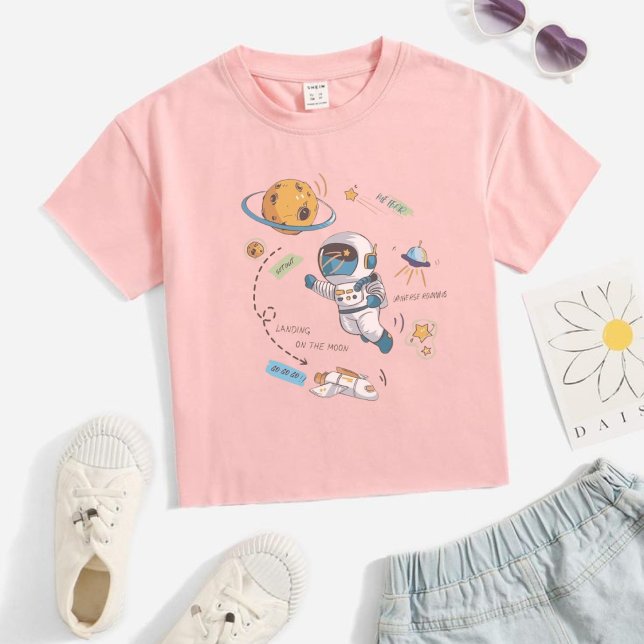 Rymdvektor t-shirt design och baby trender |  (Skapare uppladdad)