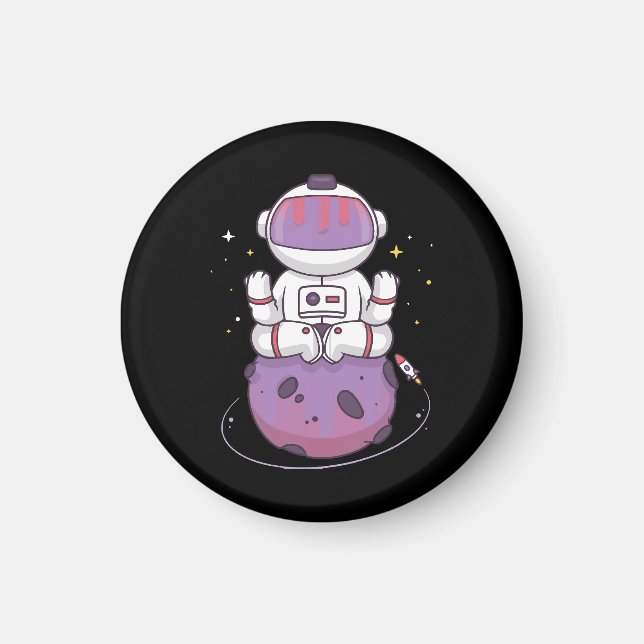 Rymdyoga  magnet (Framsidan)