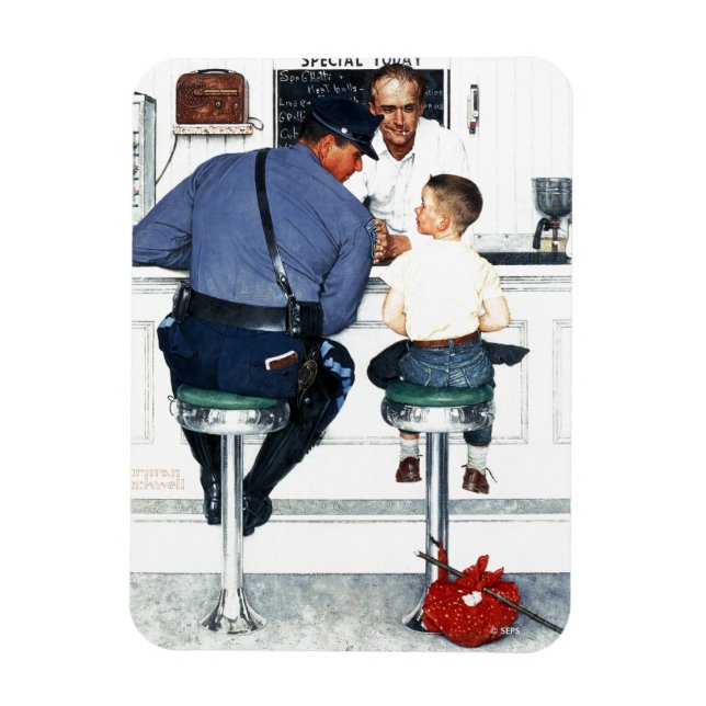 rymlig magnet (Vertikal)