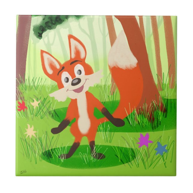 Rynard Fox Kakelplatta (Framsidan)