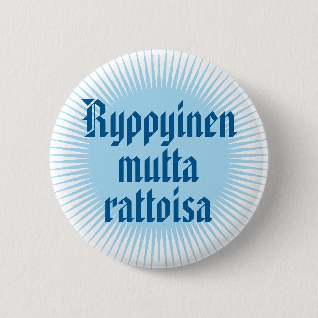 Rynkad men rällich 1 knapp (Framsida)
