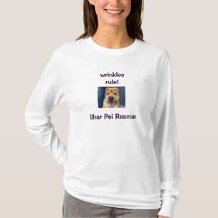 Rynkar 4 oss! Shar Pei skjorta T Shirt