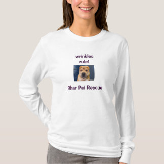 Rynkar 4 oss! Shar Pei skjorta T Shirt