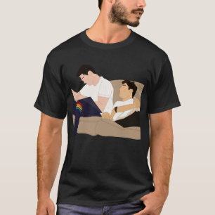 rynkor - rött vitt och royal blått - nick och tayl t shirt