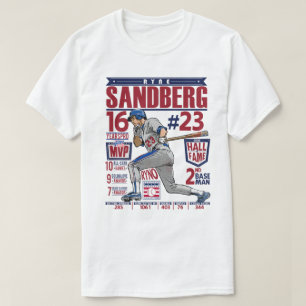Ryno Hall of Fame Baseball Stats Tribute T Shirt